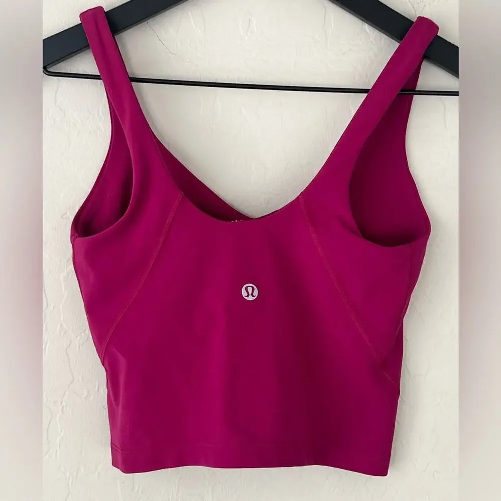 Lululemon Align Tank Top Magenta Purple 2